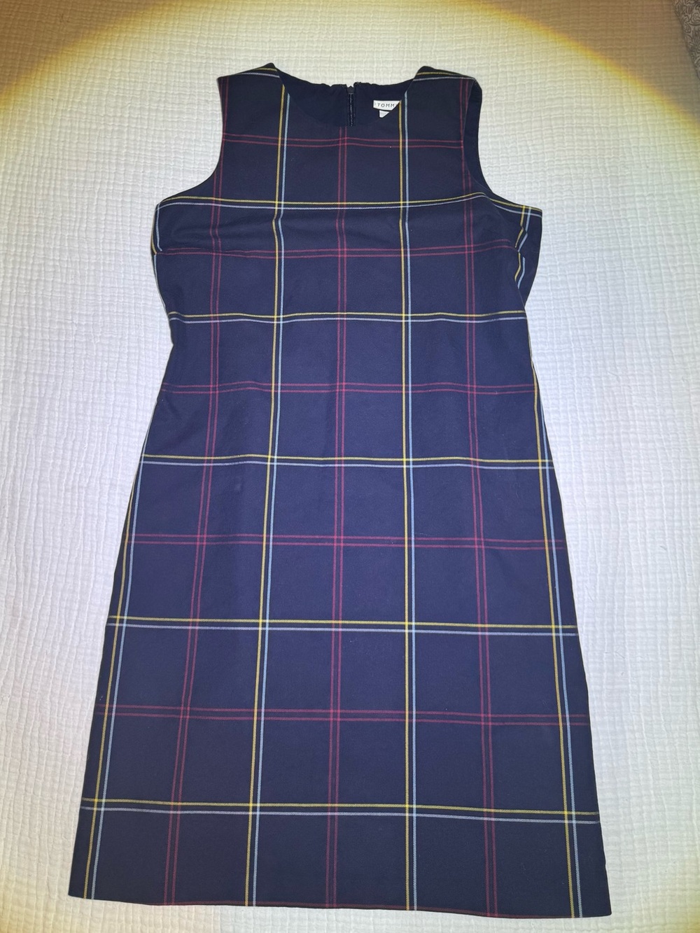 Vintage Tommy Hilfiger 1990s Plaid Shift Dress